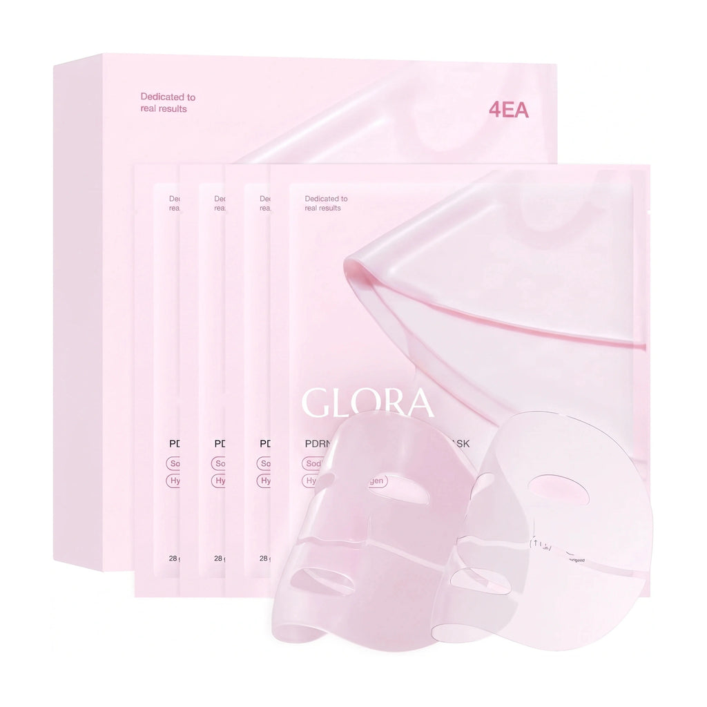 4x Pink Collagen Jelly Gel Mask