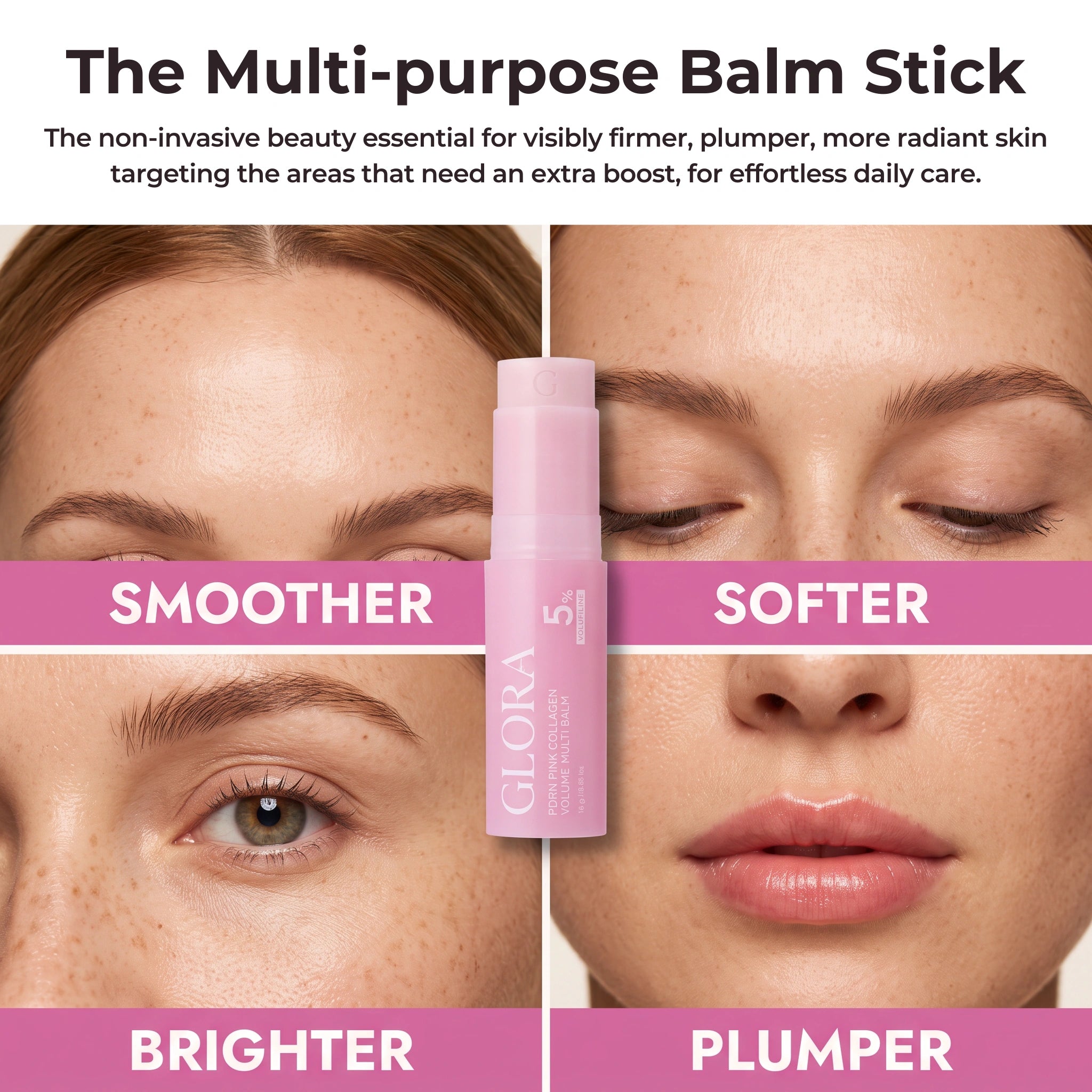Pink Collagen Volume Balm Stick