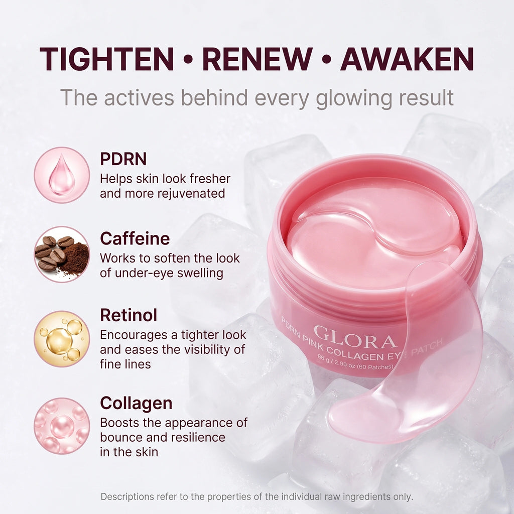 Pink Collagen Eyes Patches