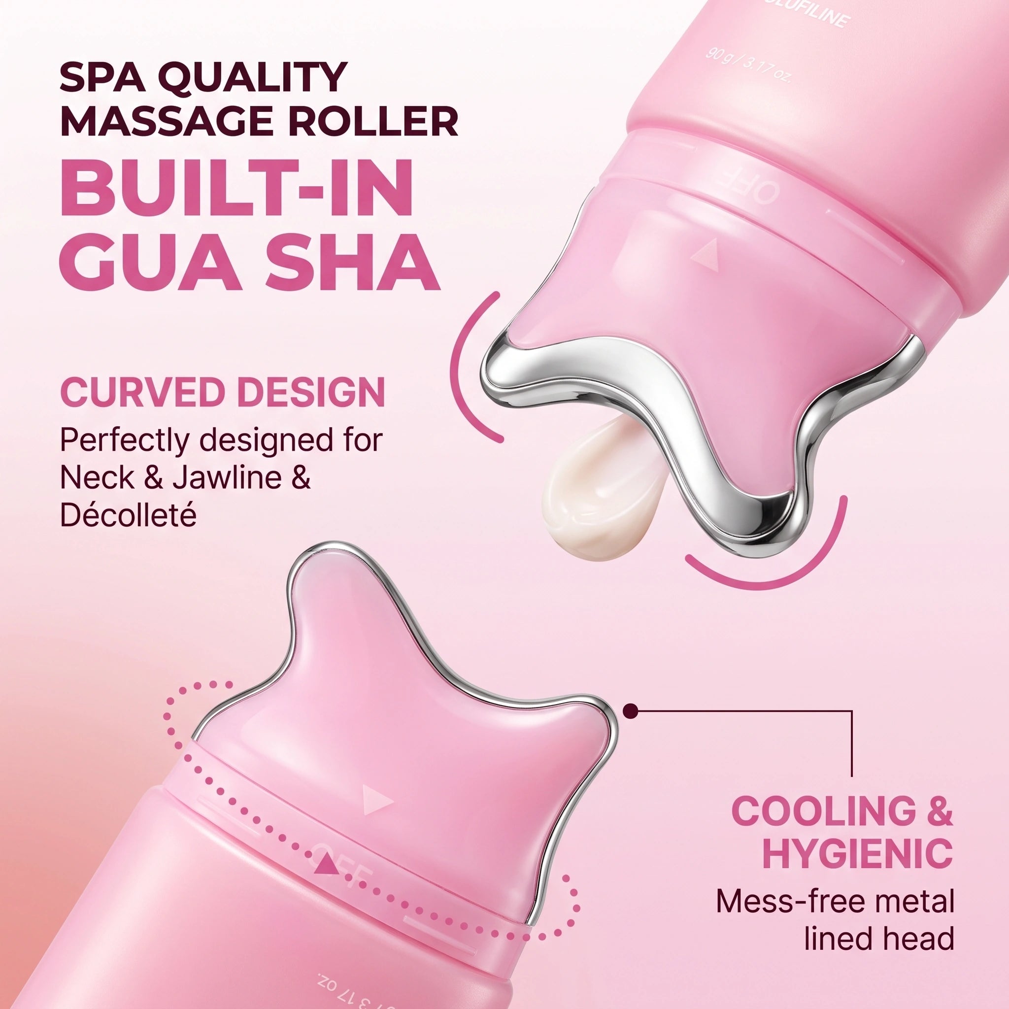 Pink Collagen Gua Sha Neck Cream