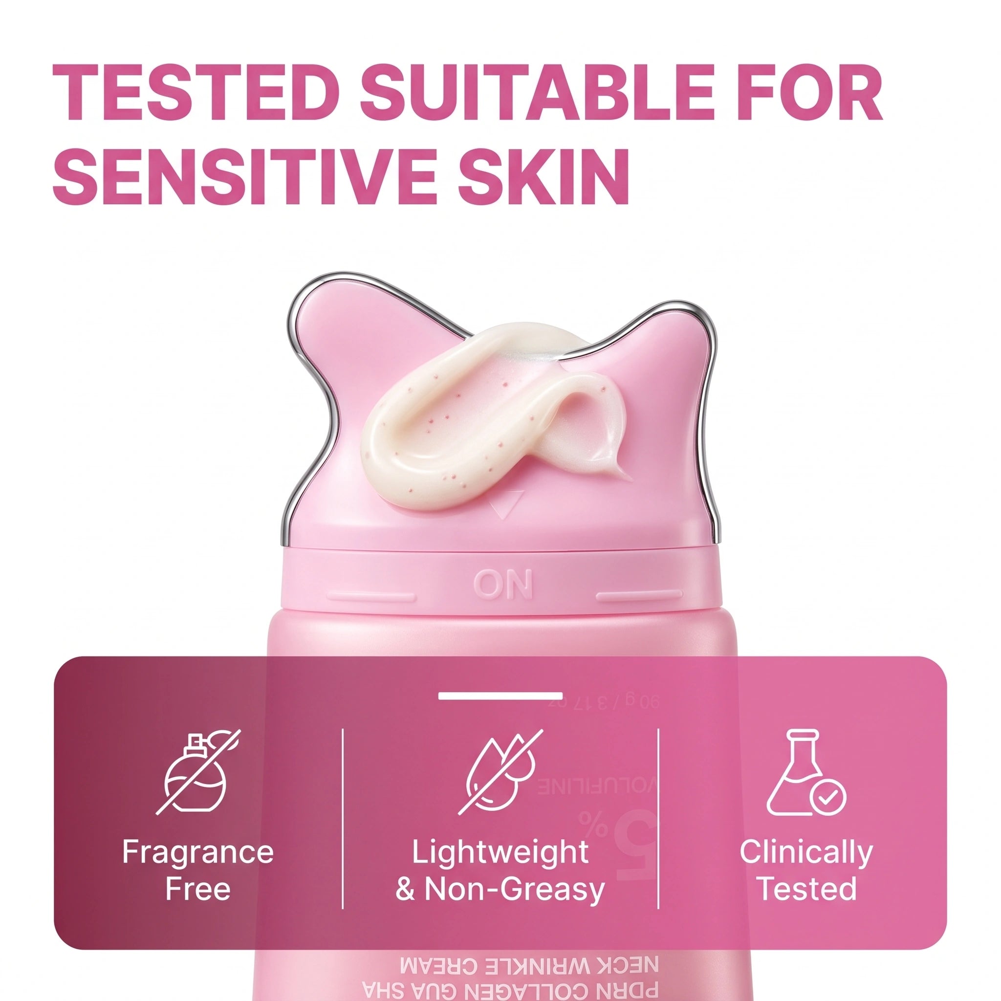 Pink Collagen Gua Sha Neck Cream